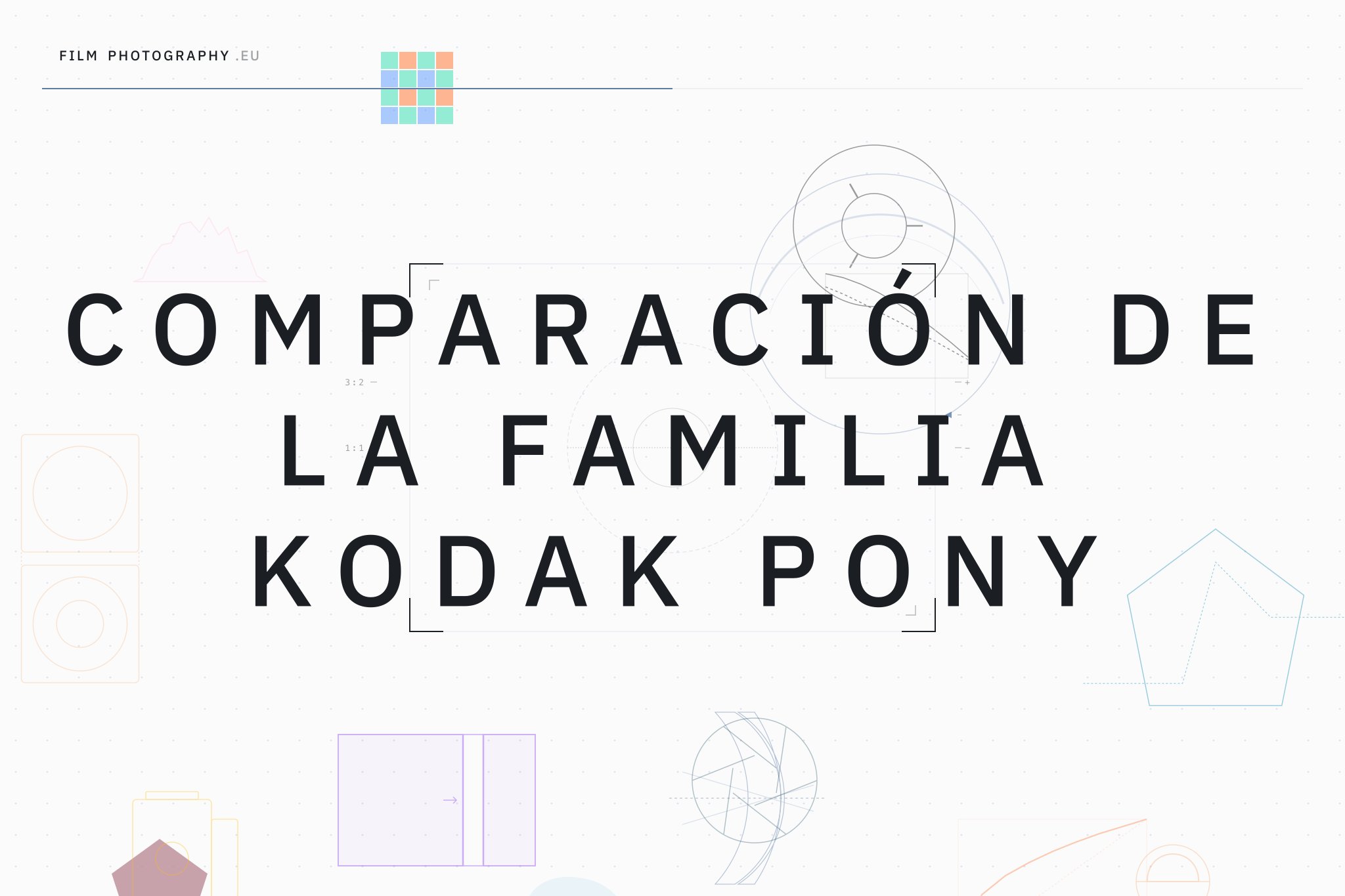 Comparación de la familia Kodak Pony