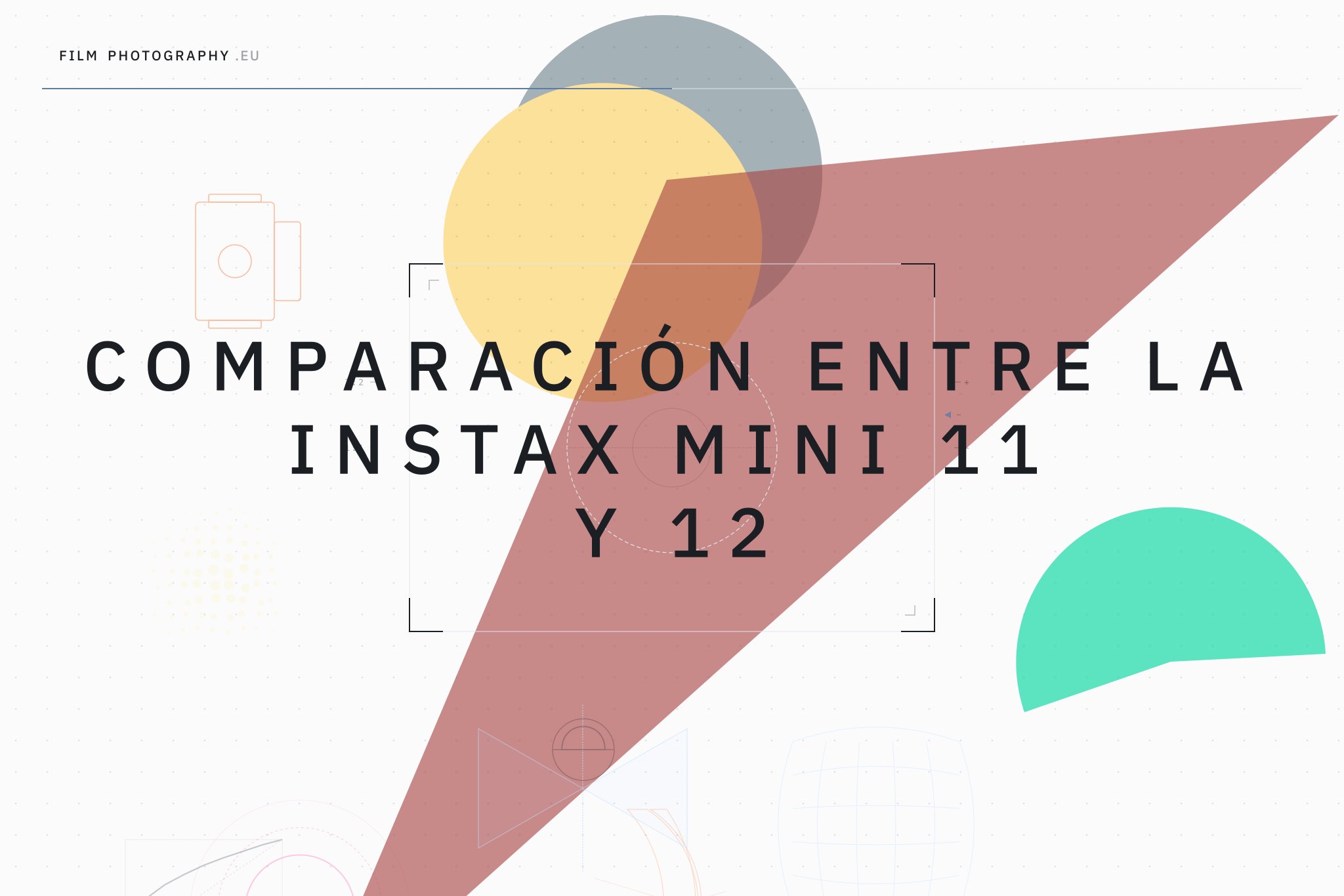 Comparación entre la Instax Mini 11 y 12