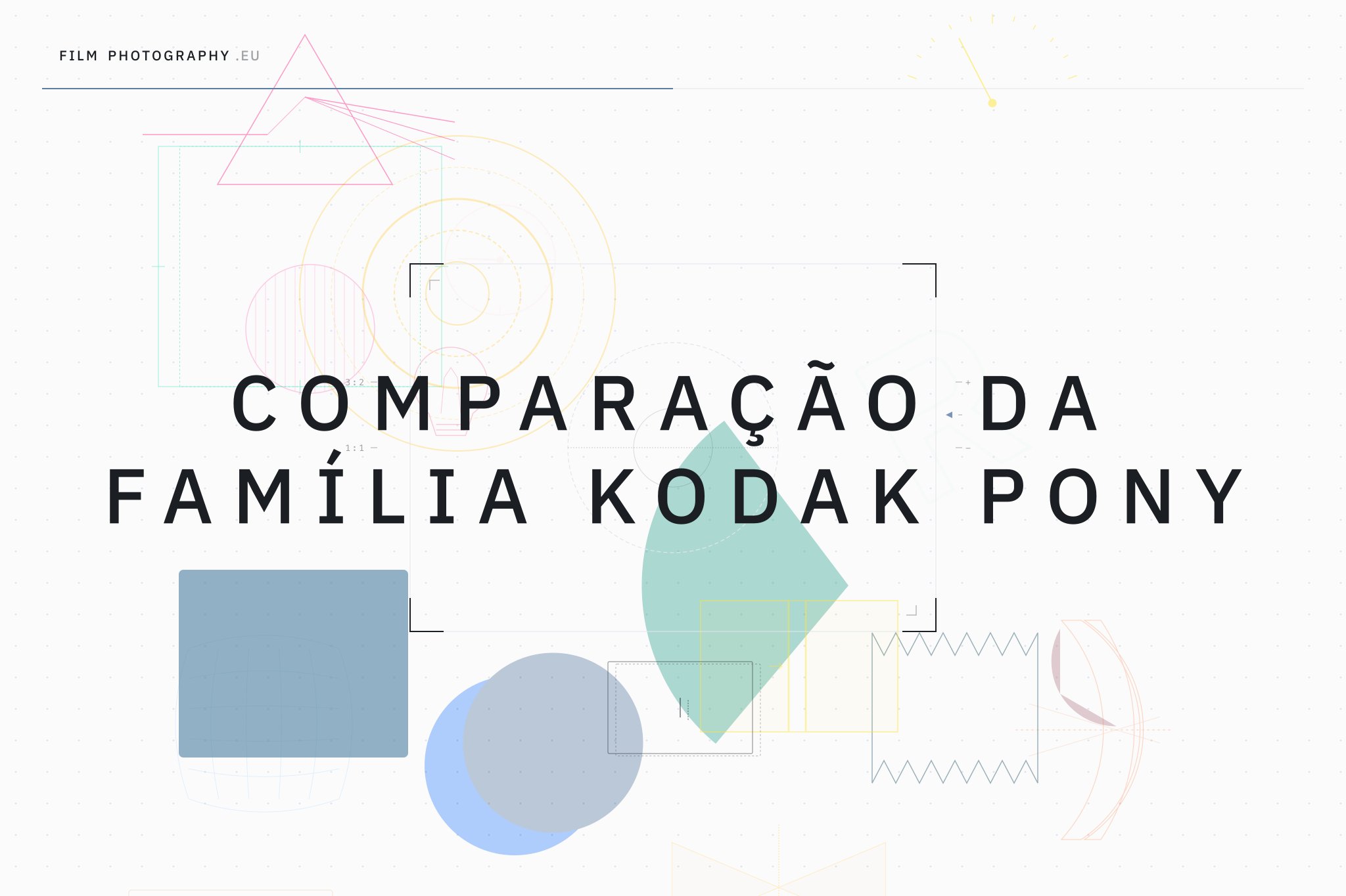 Comparação da Família Kodak Pony