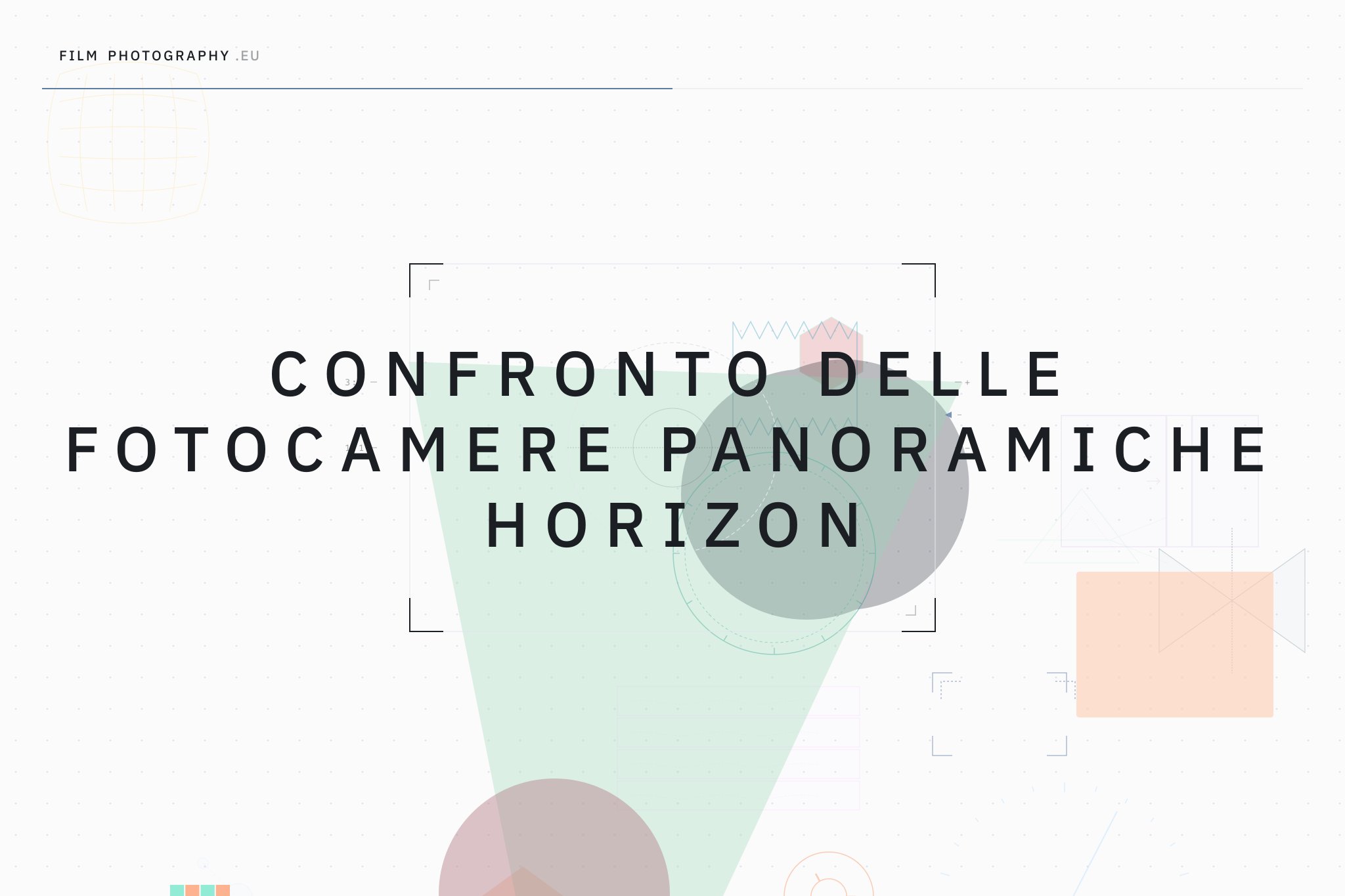 Confronto delle fotocamere panoramiche Horizon