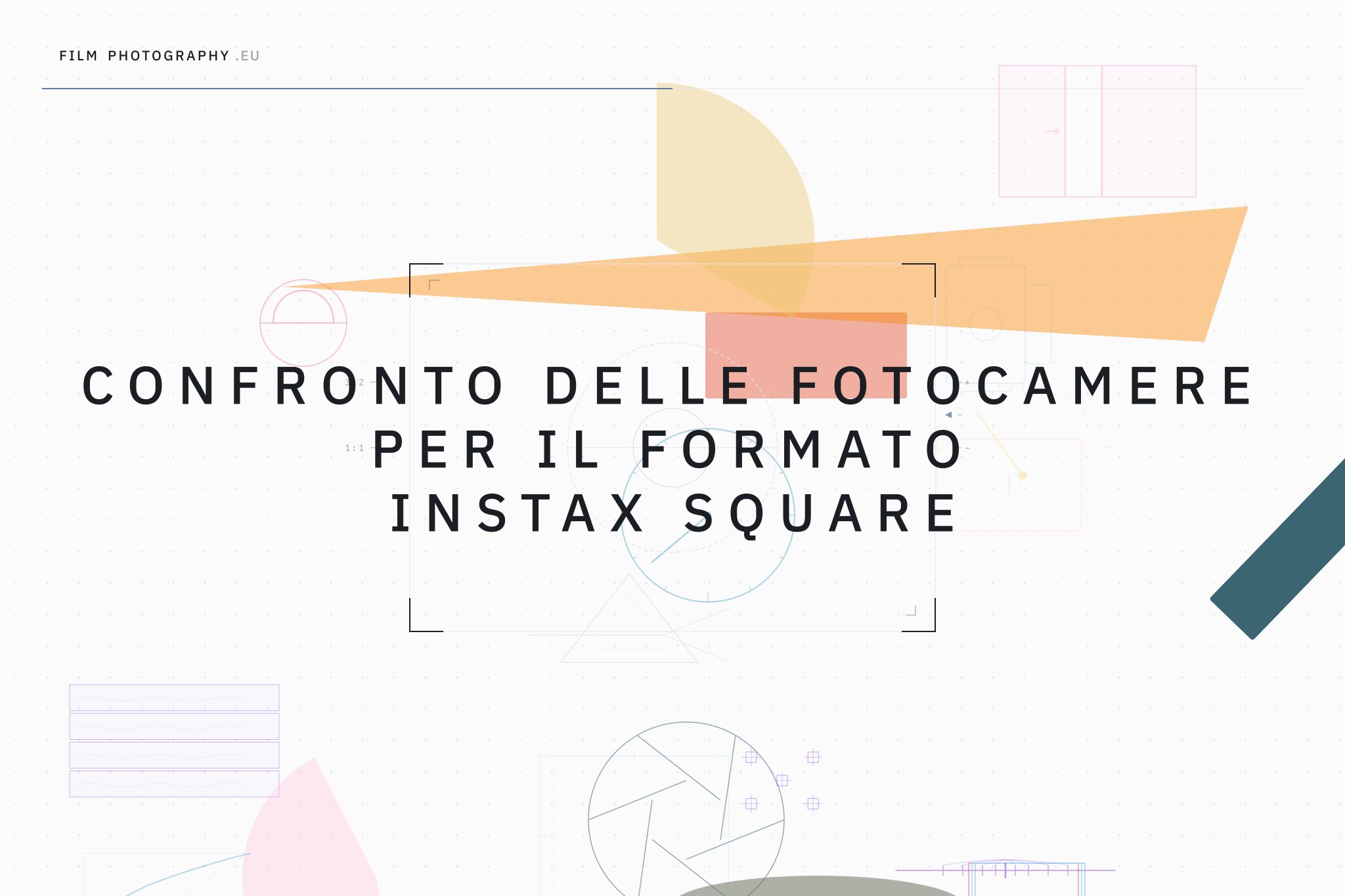 Confronto delle fotocamere per il formato Instax Square