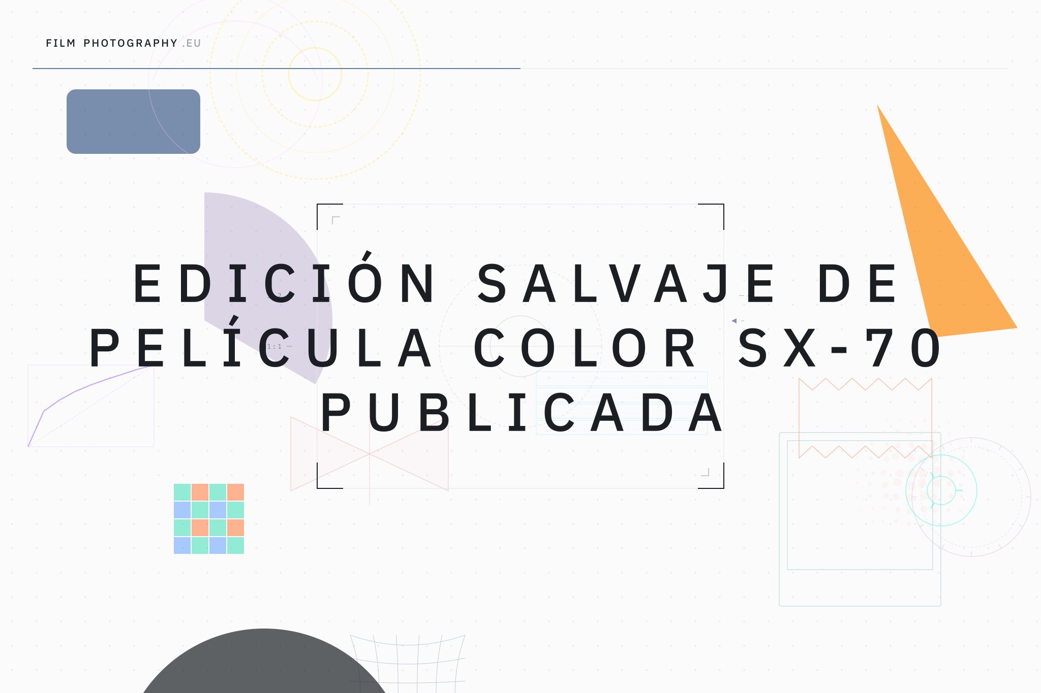 Edición salvaje de película color SX-70 publicada