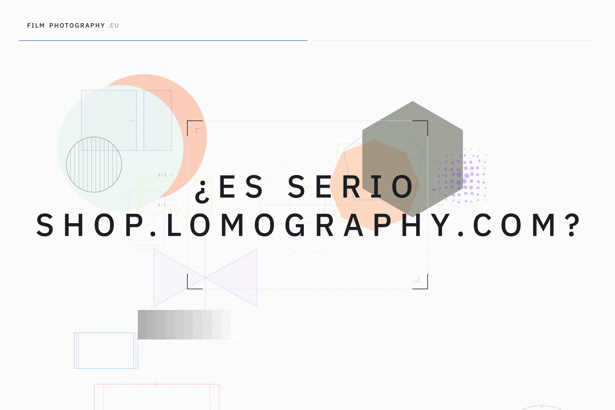 ¿Es serio Shop.Lomography.com?