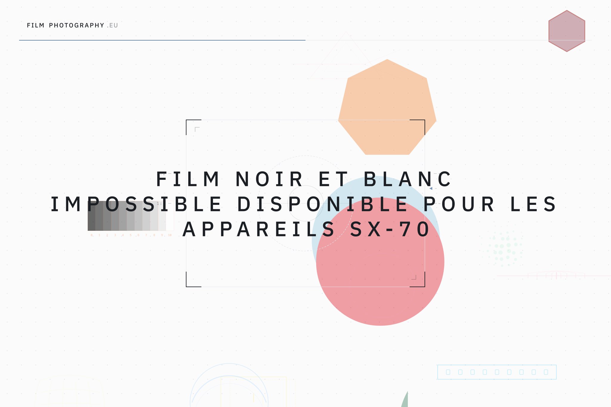 Film noir et blanc Impossible disponible pour les appareils SX-70