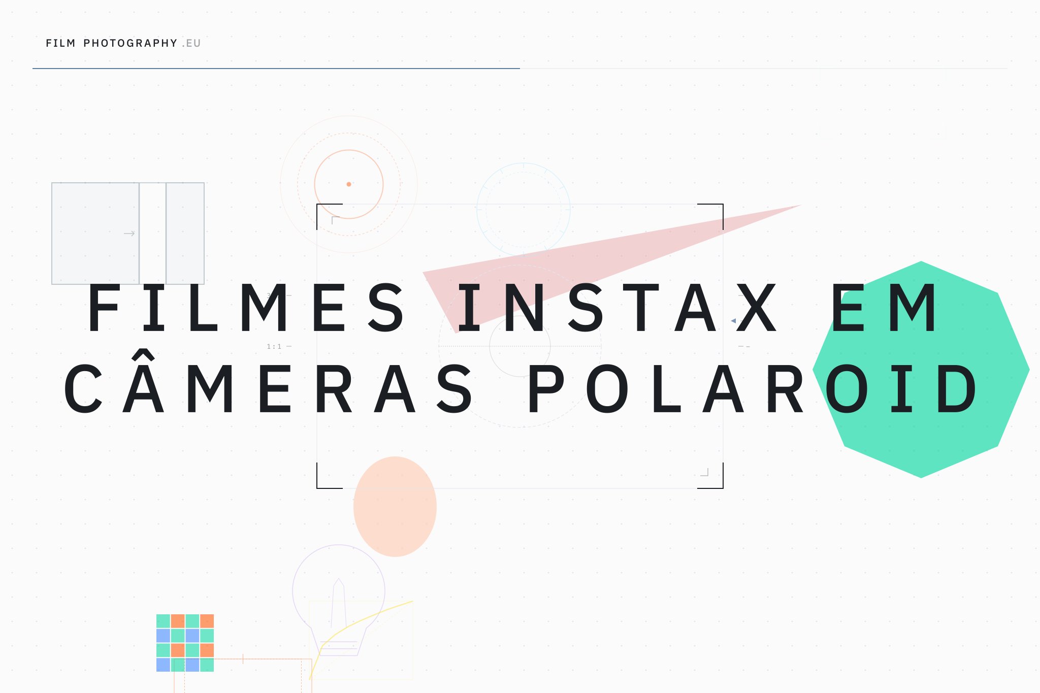 Filmes Instax em Câmeras Polaroid