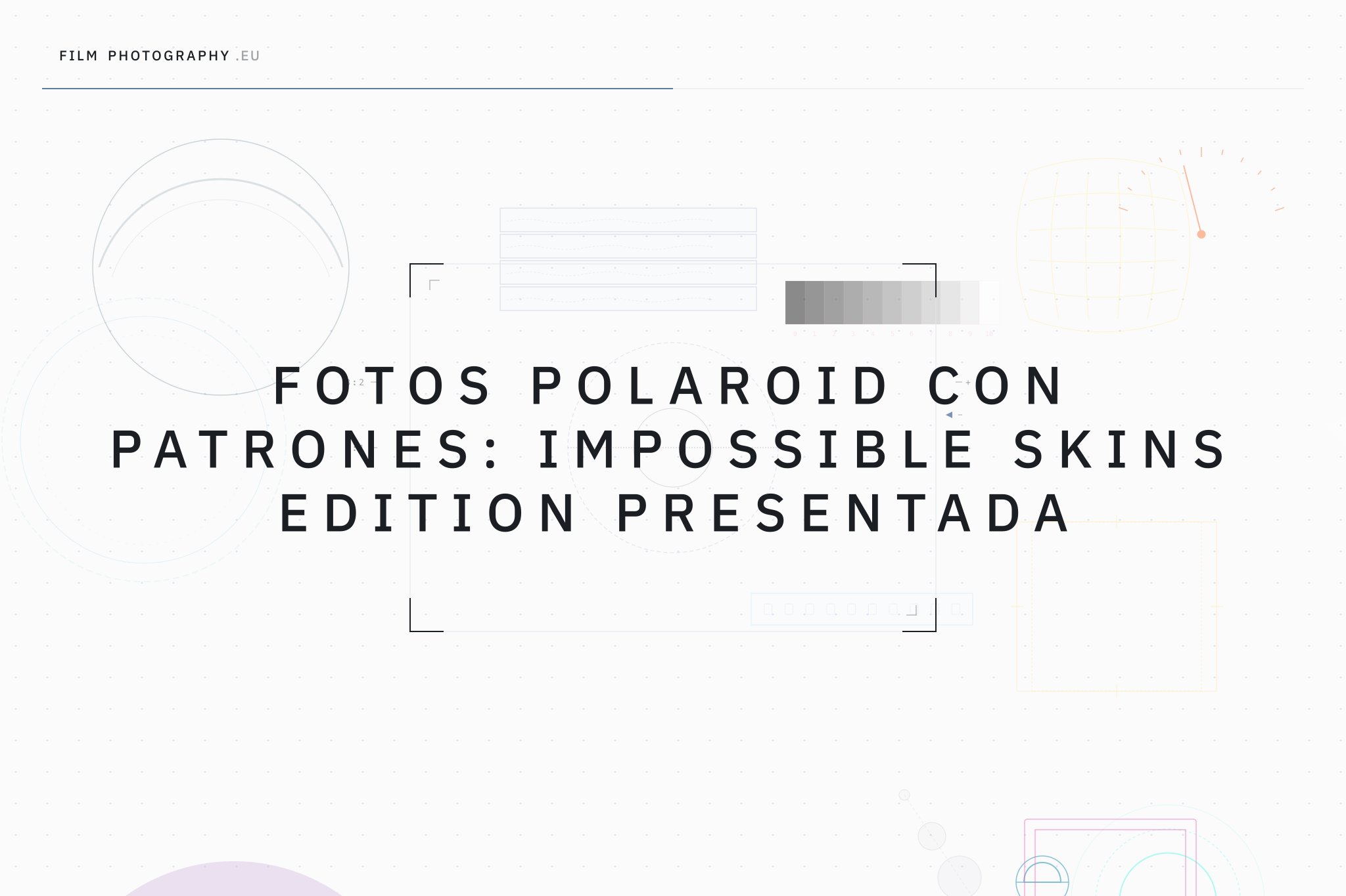 Fotos Polaroid con patrones: Impossible Skins Edition presentada