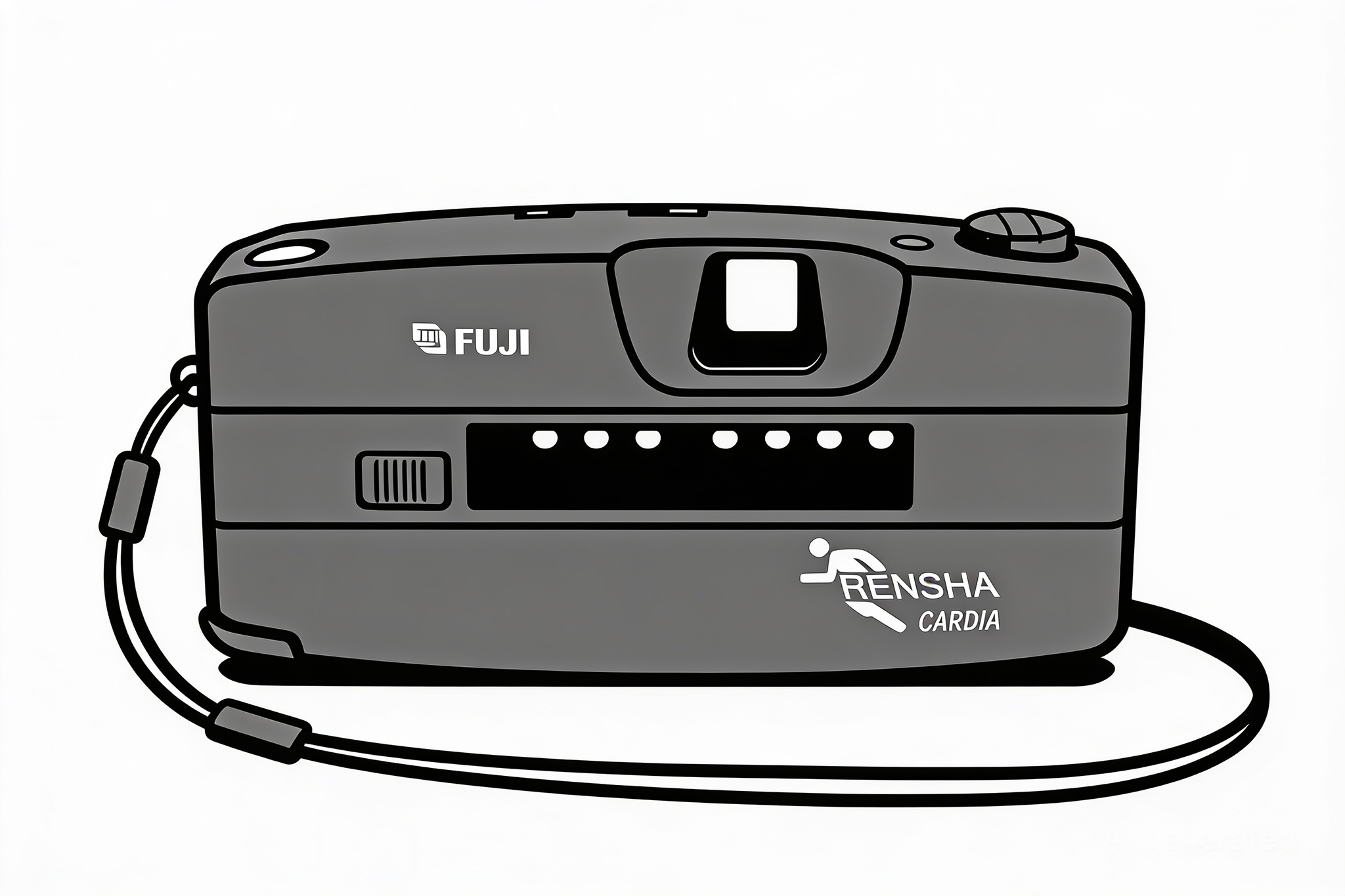 Fuji Rensha Cardia - Information about functions, battery & films