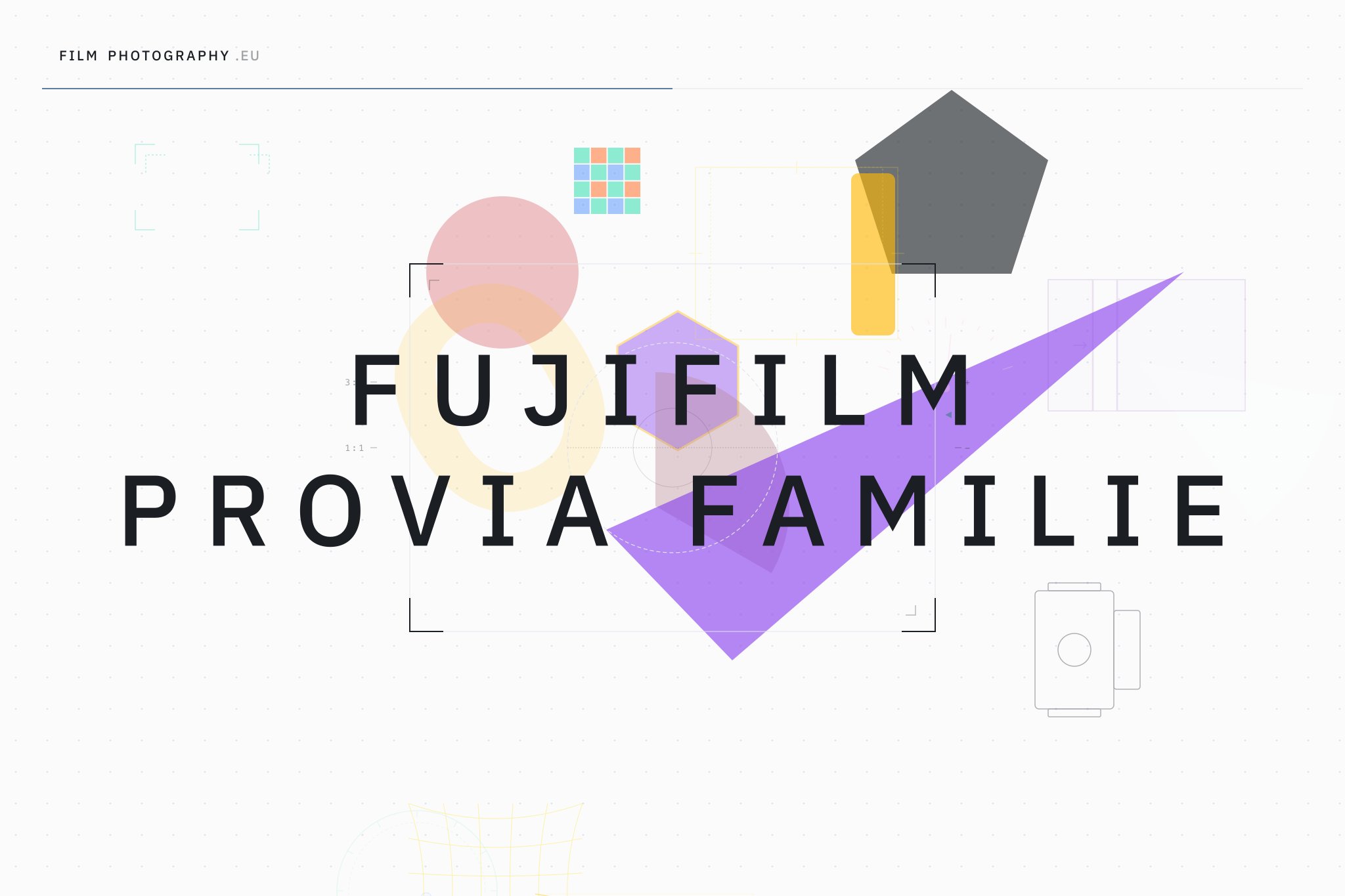 Fujifilm Provia Familie