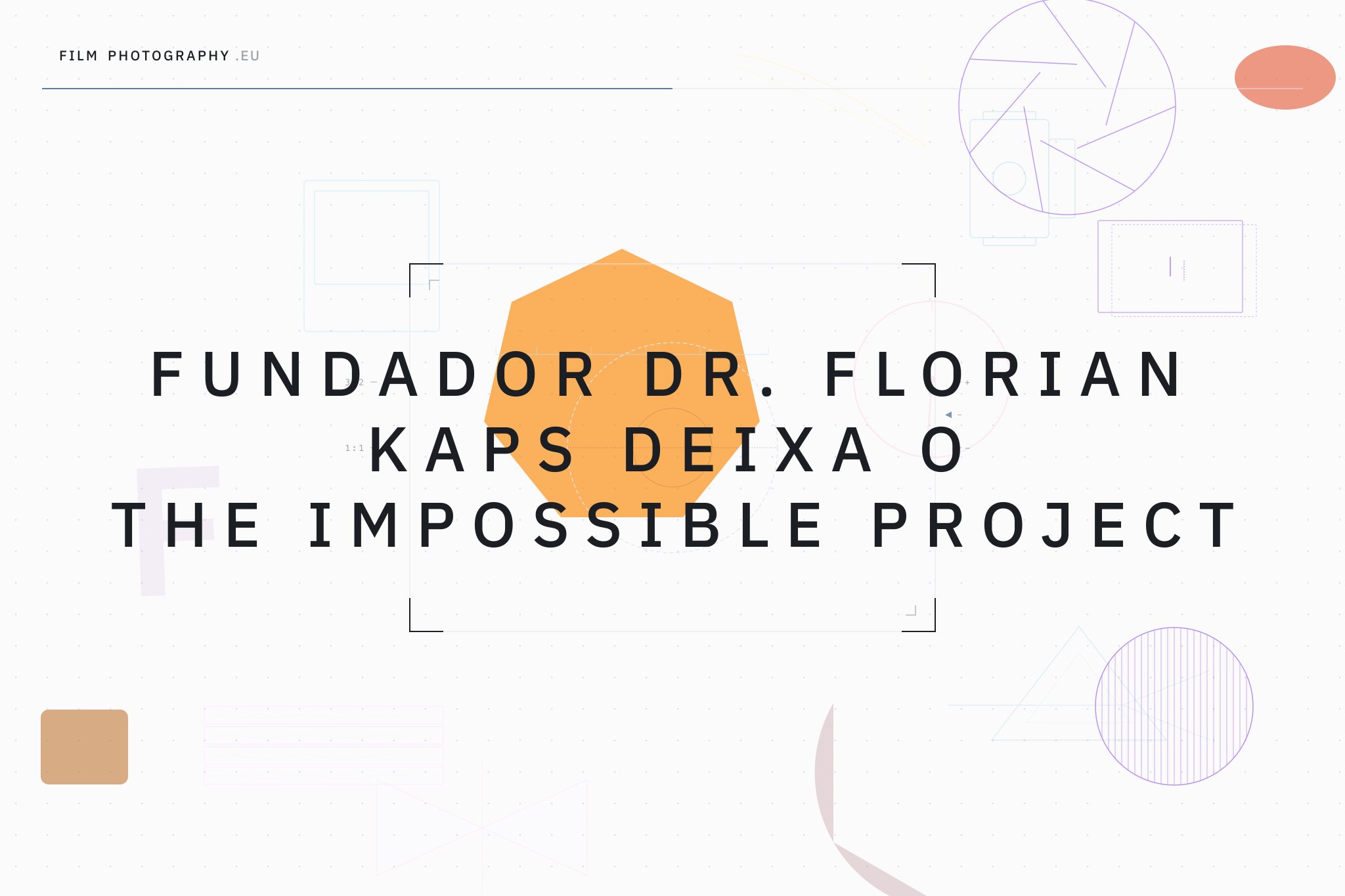 Fundador Dr. Florian Kaps Deixa o The Impossible Project