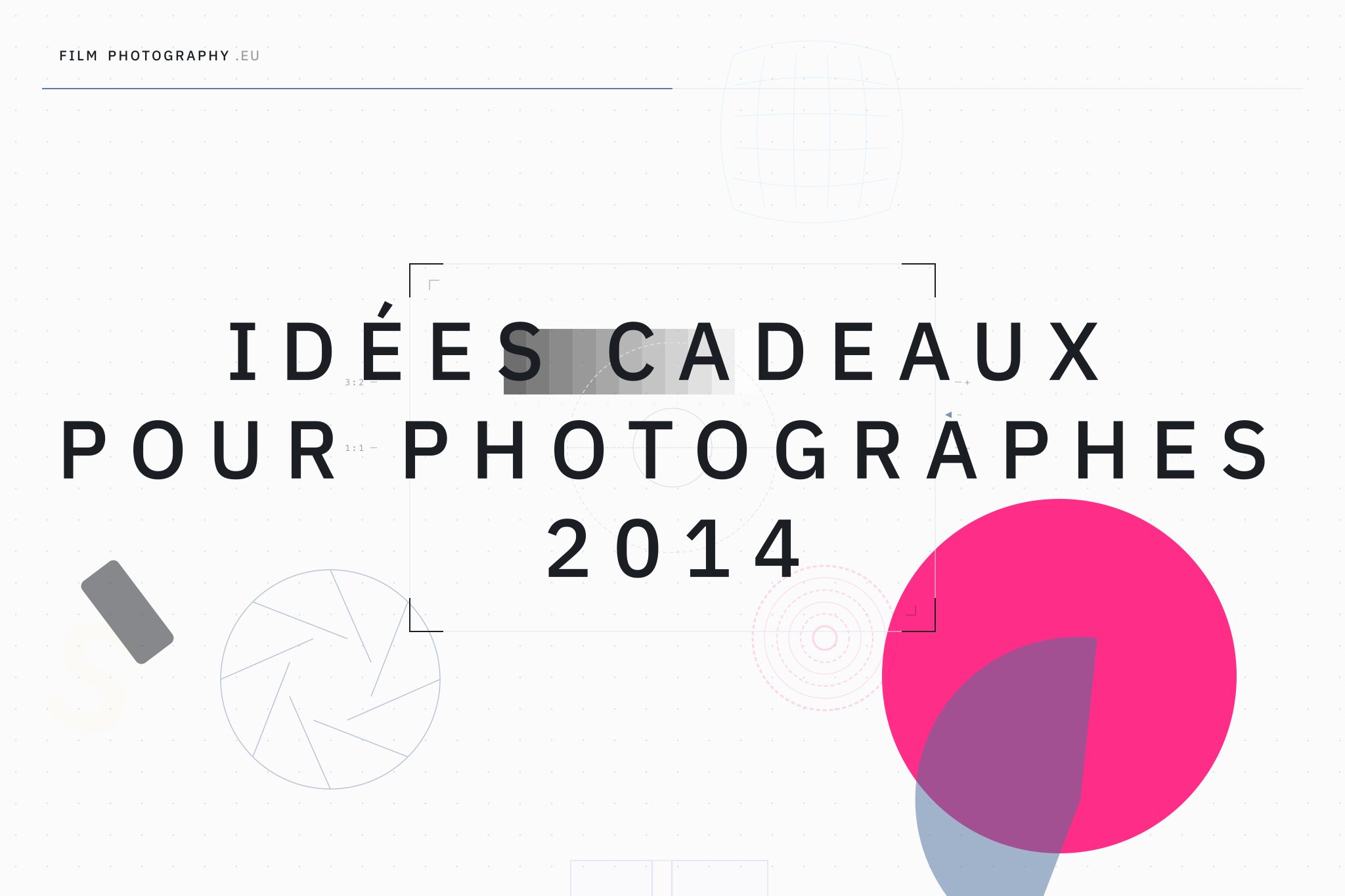Idées cadeaux pour photographes 2014