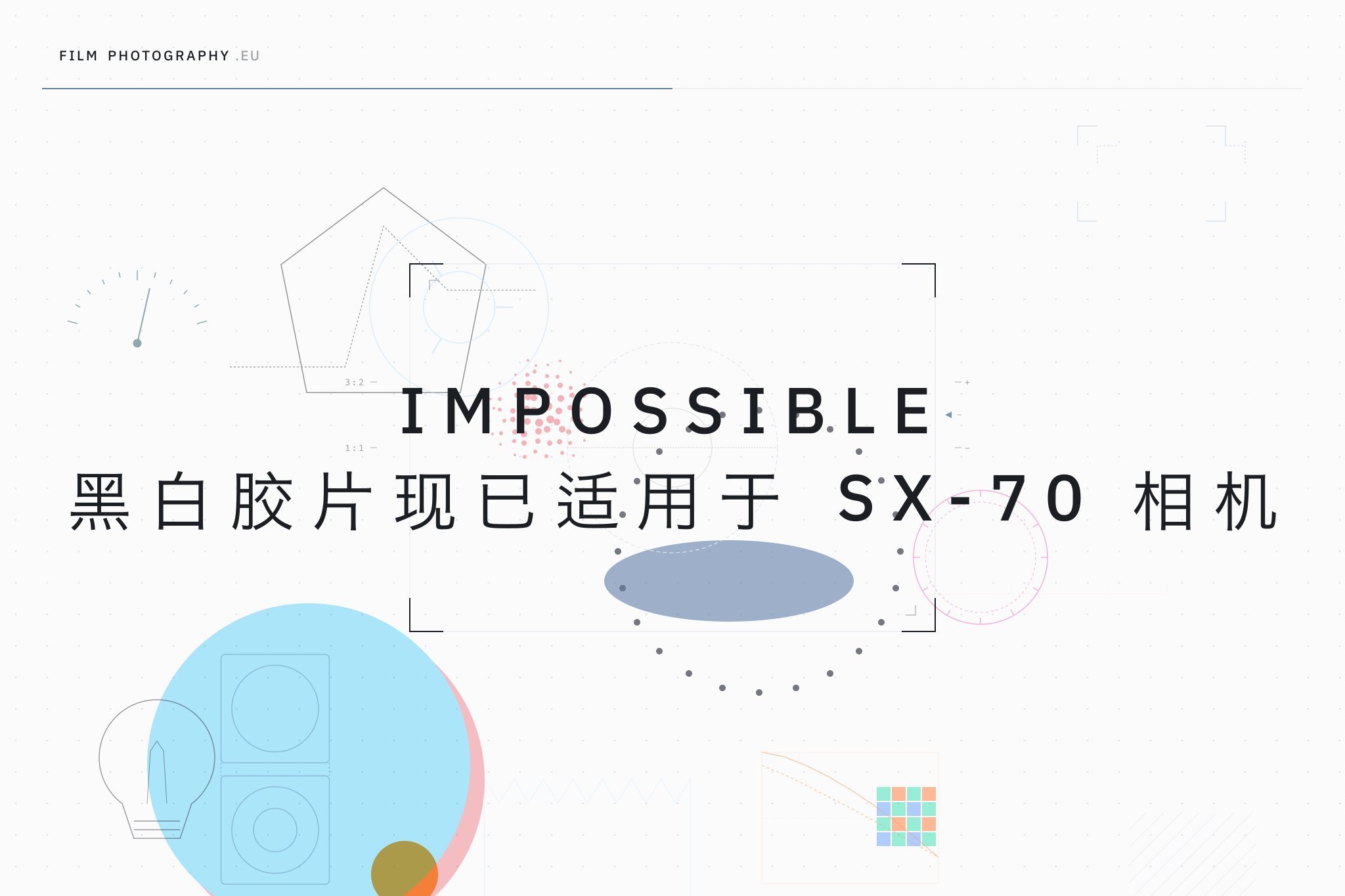 Impossible 黑白胶片现已适用于 SX-70 相机