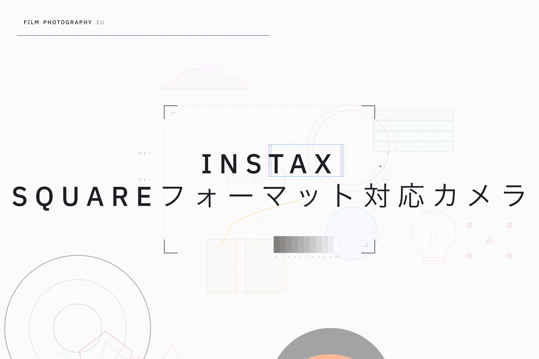 Instax Squareフォーマット対応カメラ