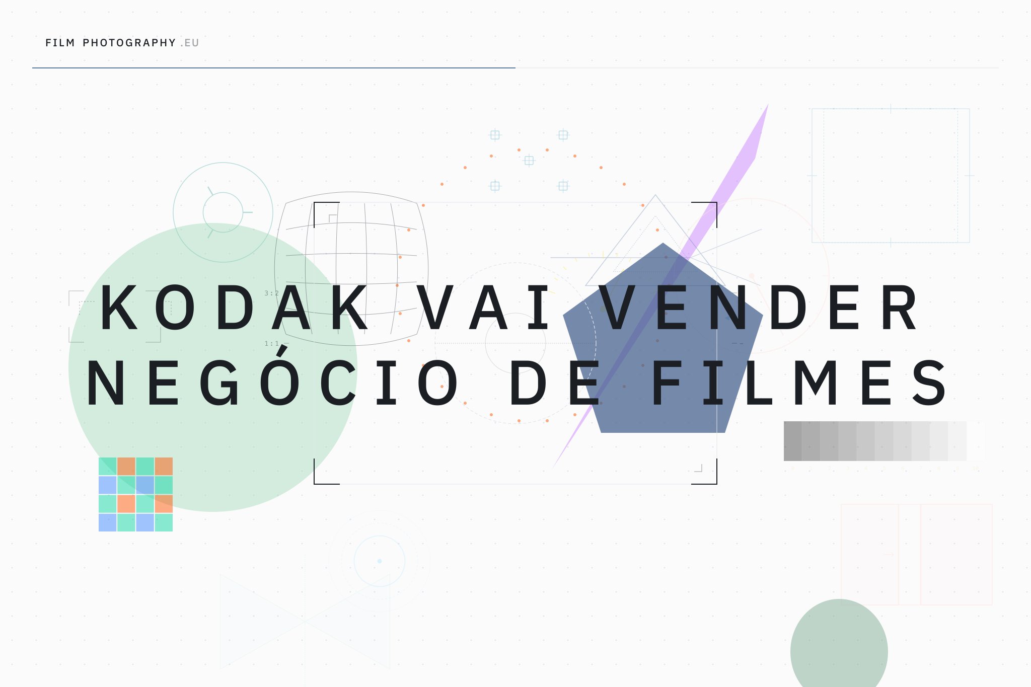 Kodak vai vender negócio de filmes