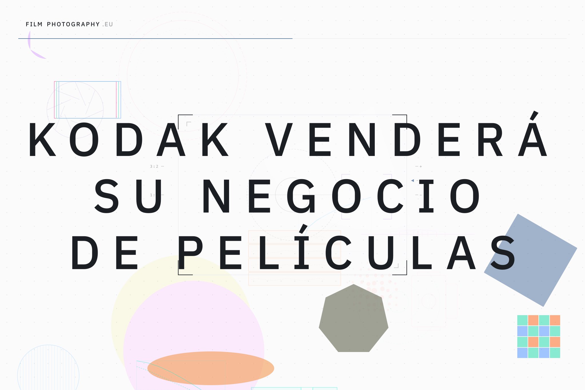 Kodak venderá su negocio de películas