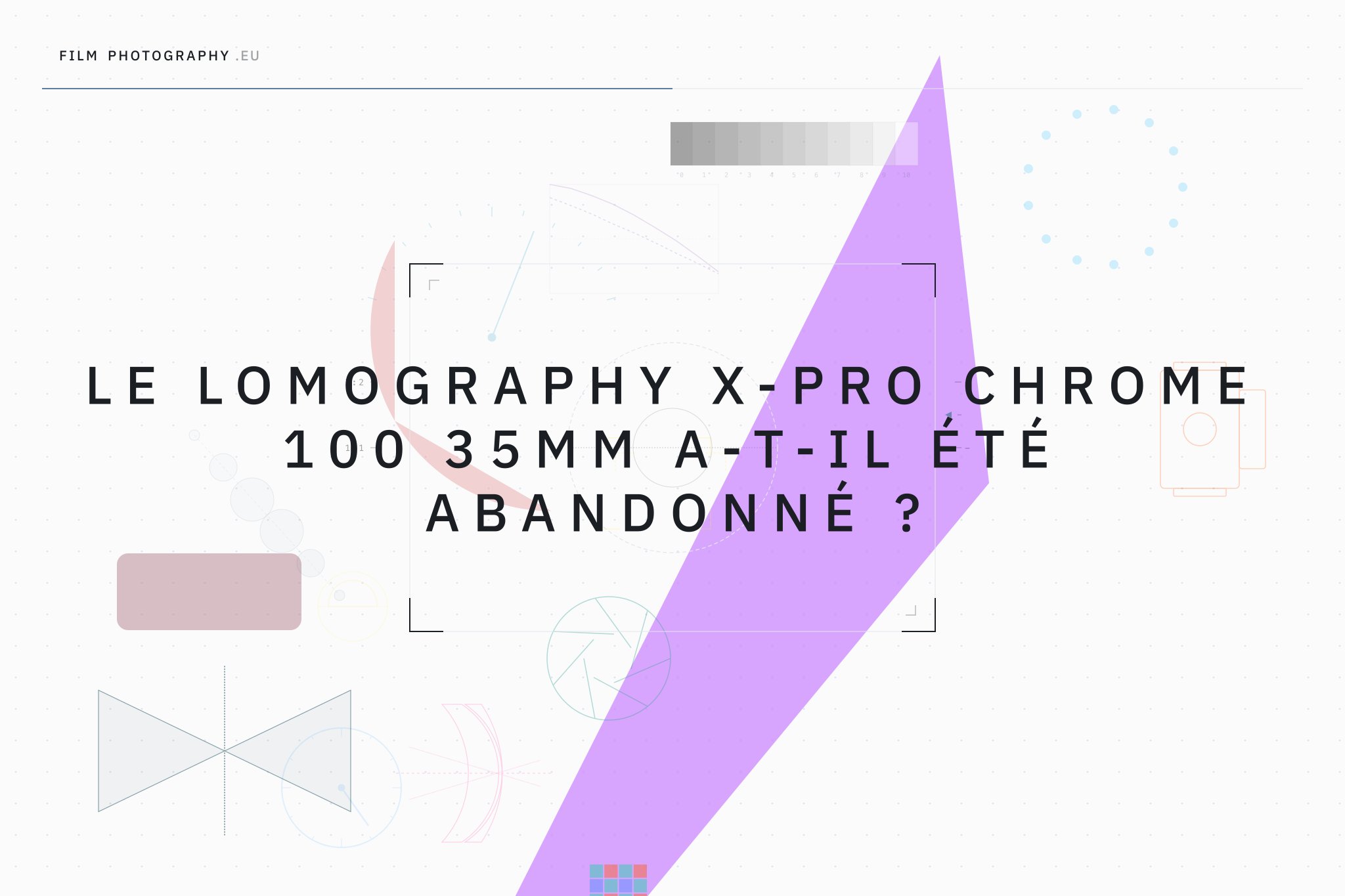 Le Lomography X-Pro Chrome 100 35mm a-t-il été abandonné ?
