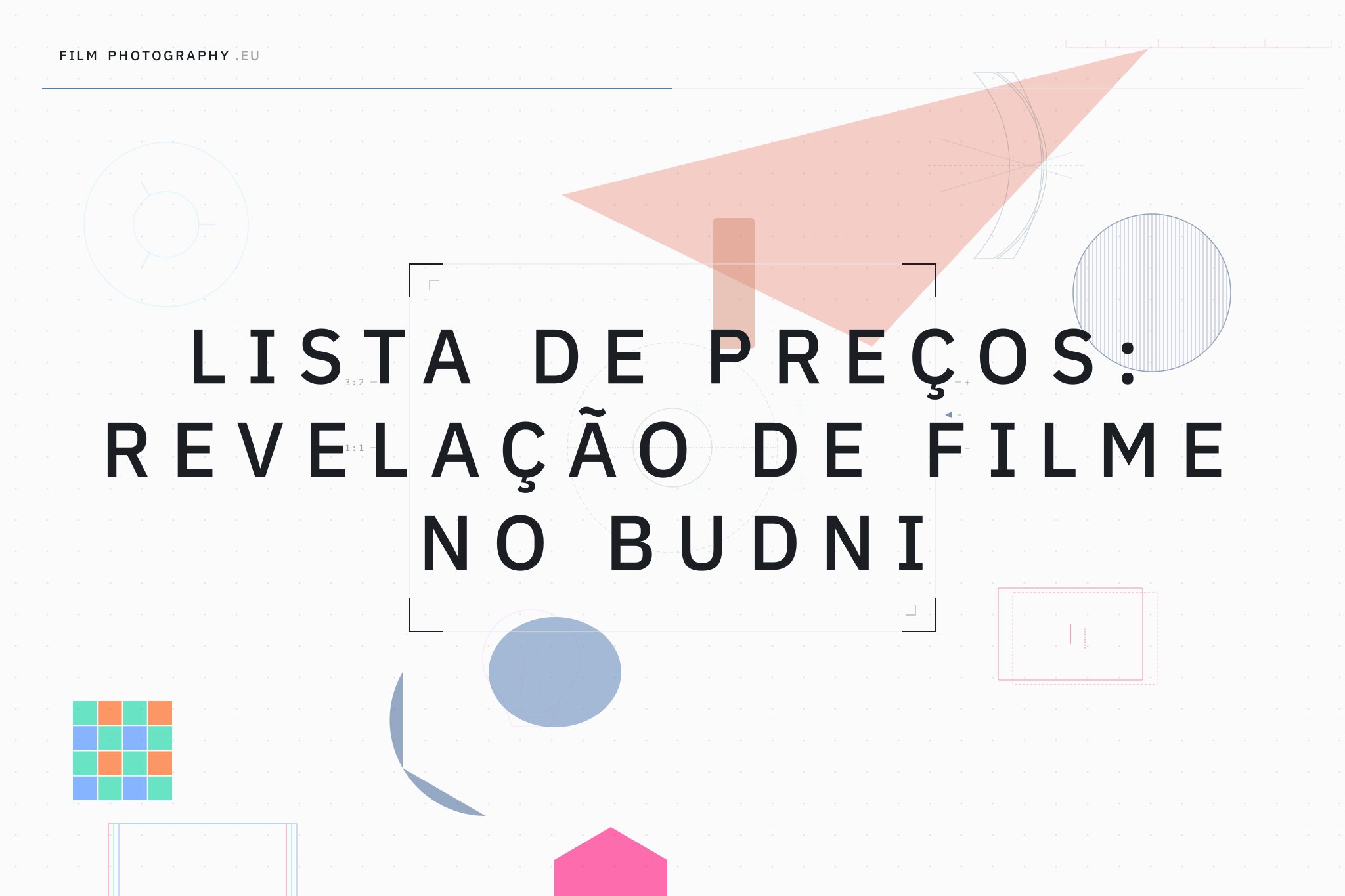 Lista de Preços: Revelação de Filme no Budni