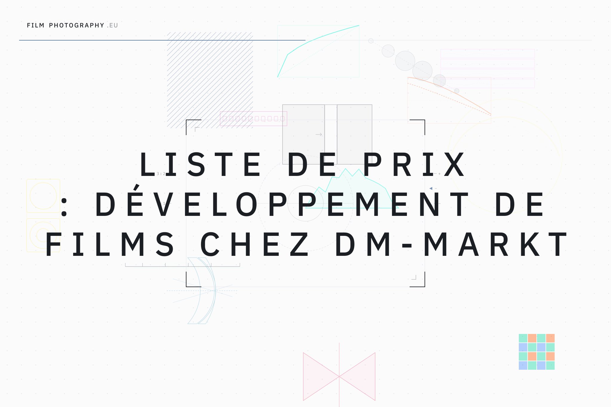 Liste de prix : Développement de films chez DM-Markt