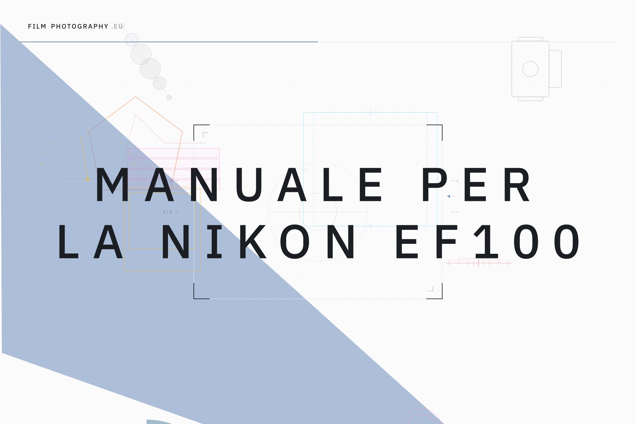 Manuale per la Nikon EF100