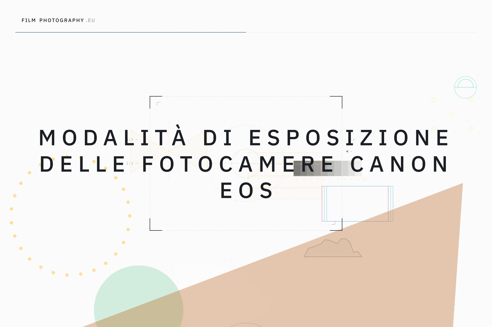 Modalità di esposizione delle fotocamere Canon EOS