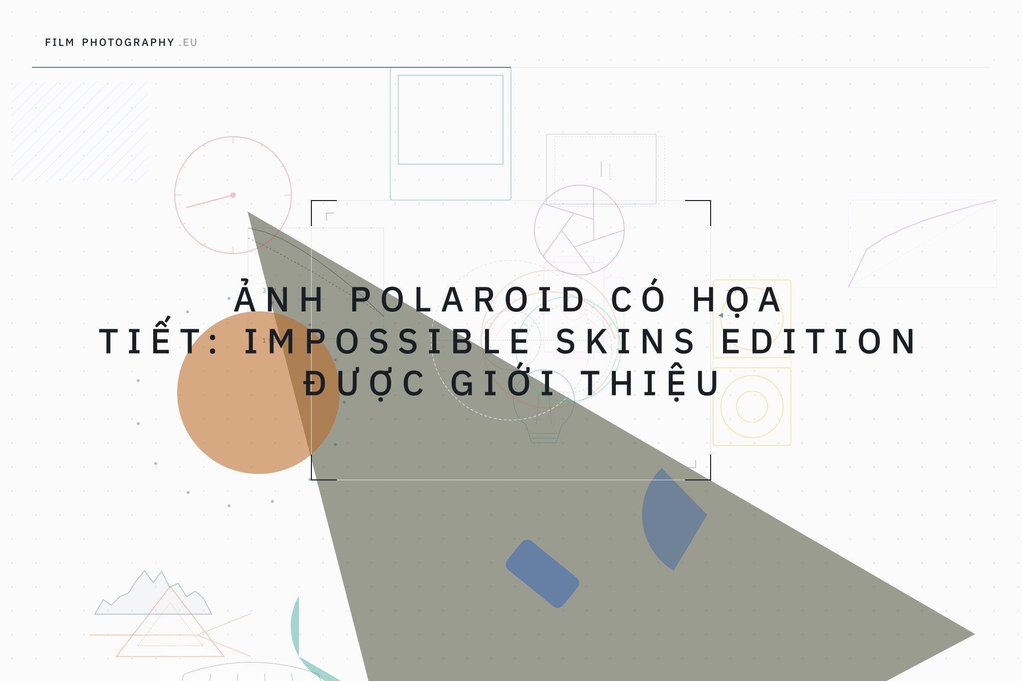 Ảnh Polaroid có họa tiết: Impossible Skins Edition được giới thiệu