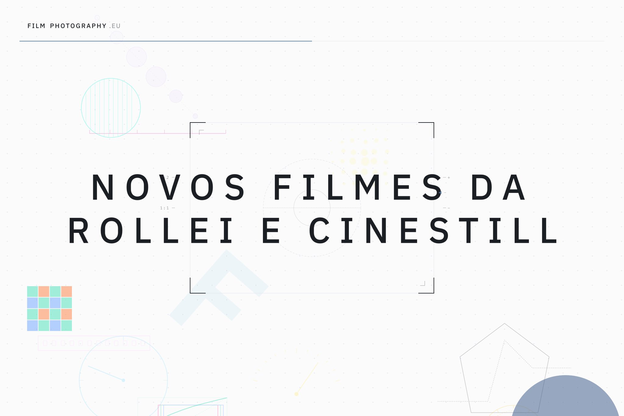 Novos filmes da Rollei e Cinestill