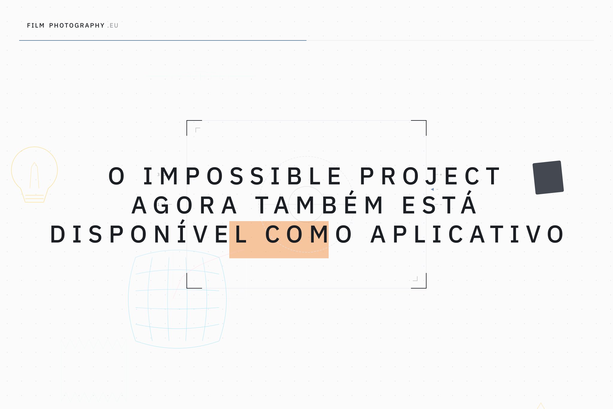 O Impossible Project agora também está disponível como aplicativo