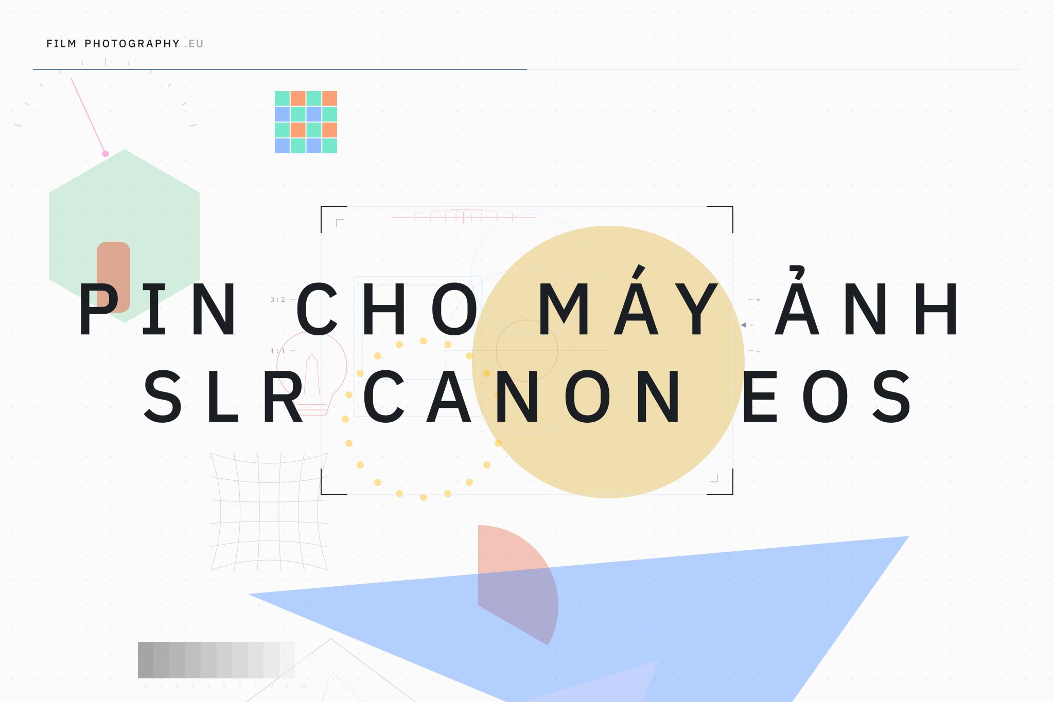 Pin cho máy ảnh SLR Canon EOS