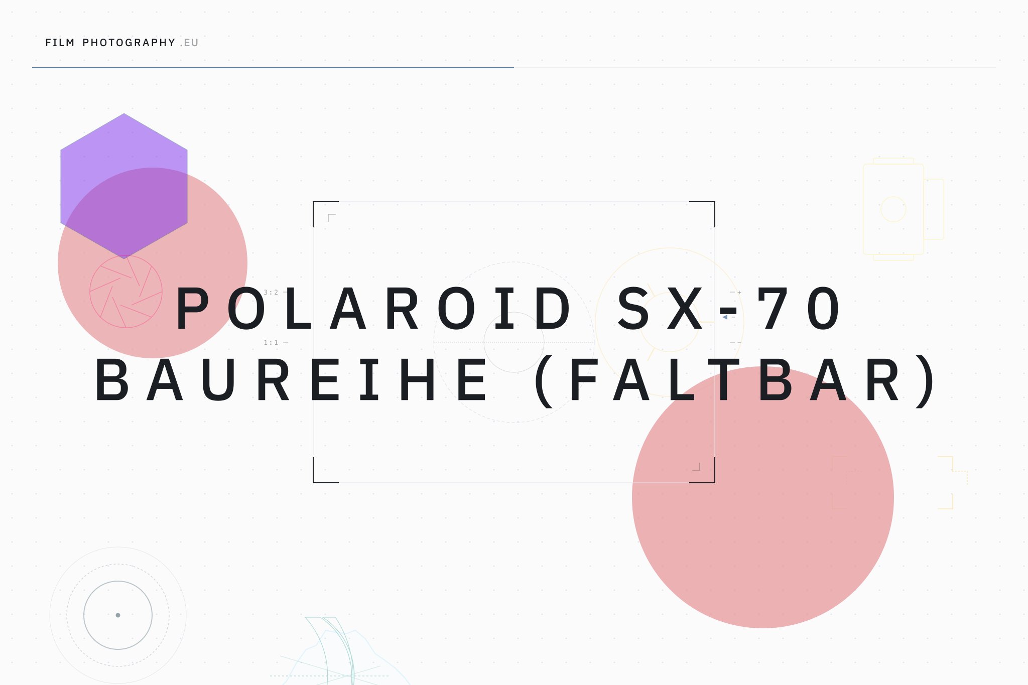 Polaroid SX-70 Baureihe (faltbar)