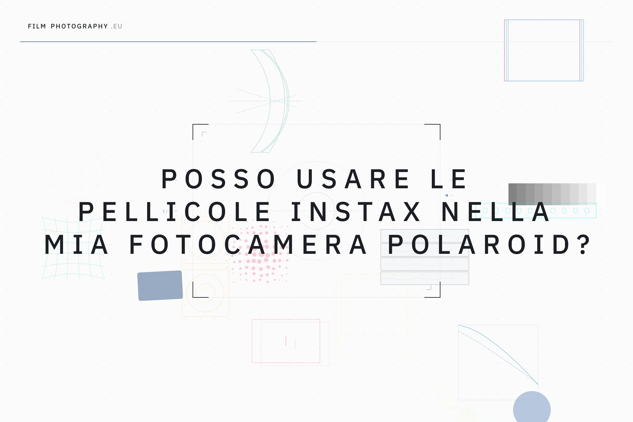 Posso usare le pellicole Instax nella mia fotocamera Polaroid?