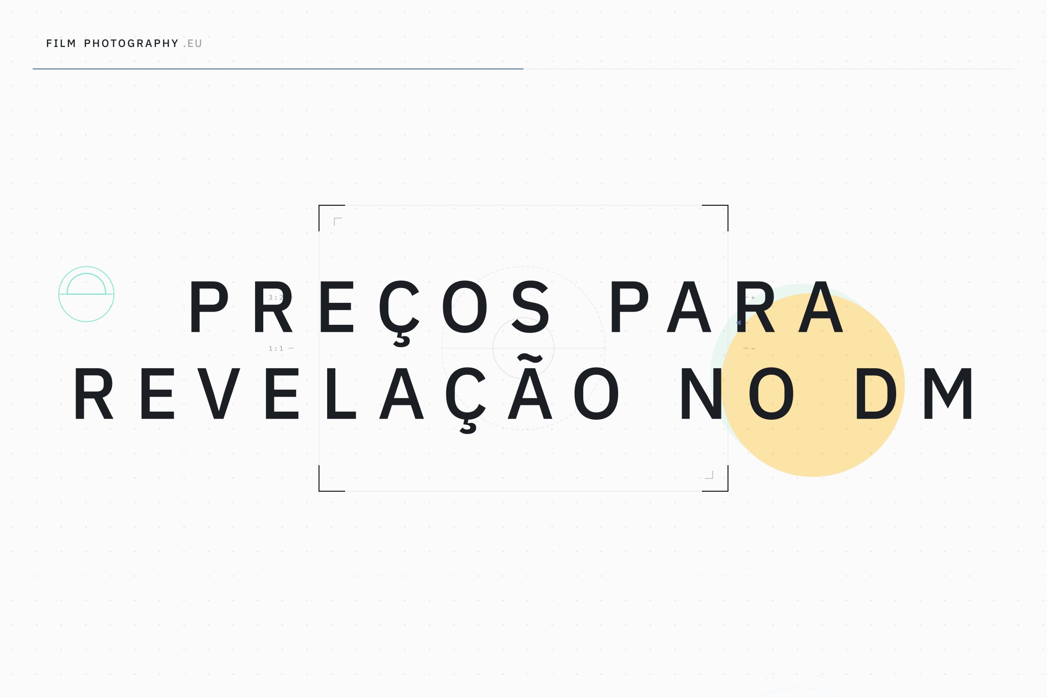 Preços para revelação no DM