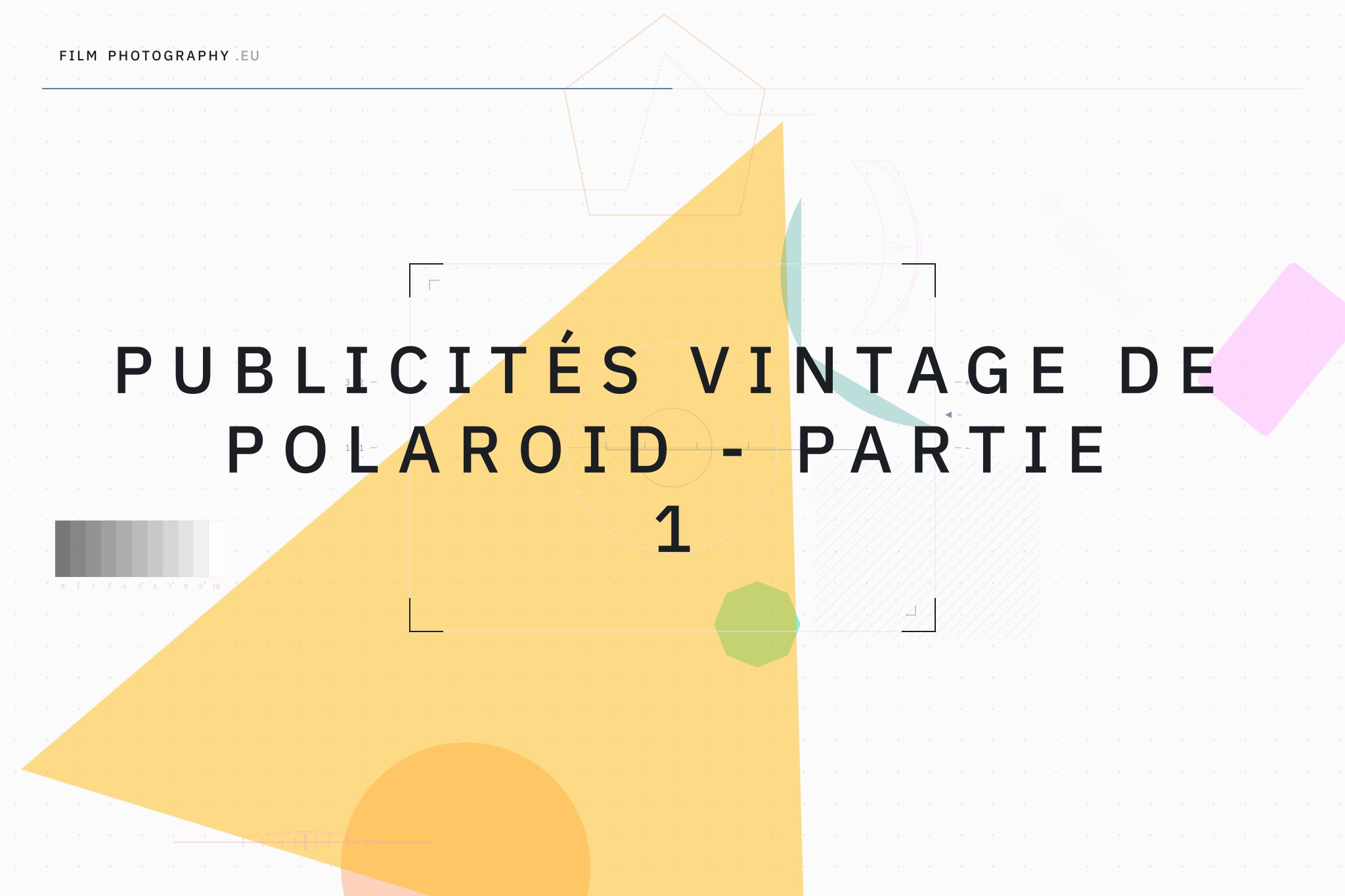 Publicités vintage de Polaroid - Partie 1