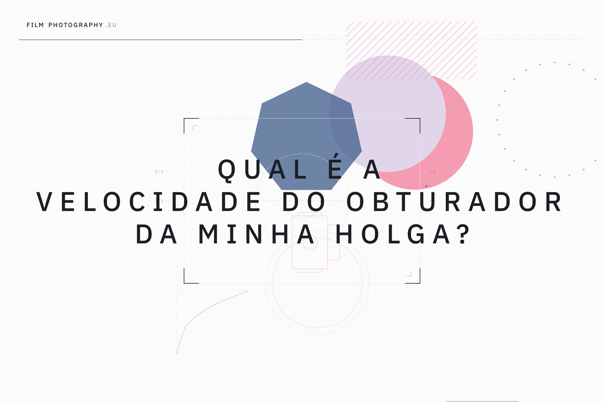 Qual é a velocidade do obturador da minha Holga?