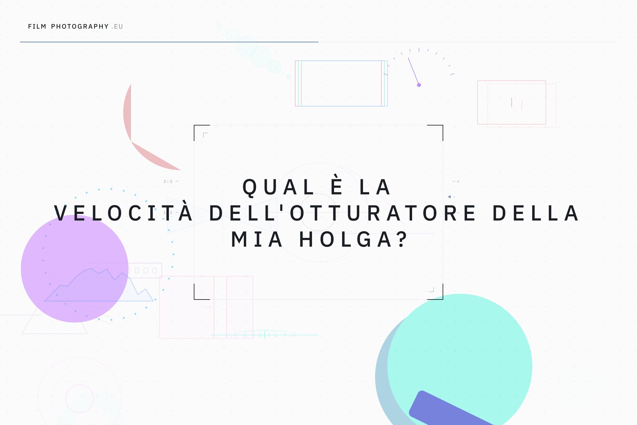 Qual è la velocità dell'otturatore della mia Holga?