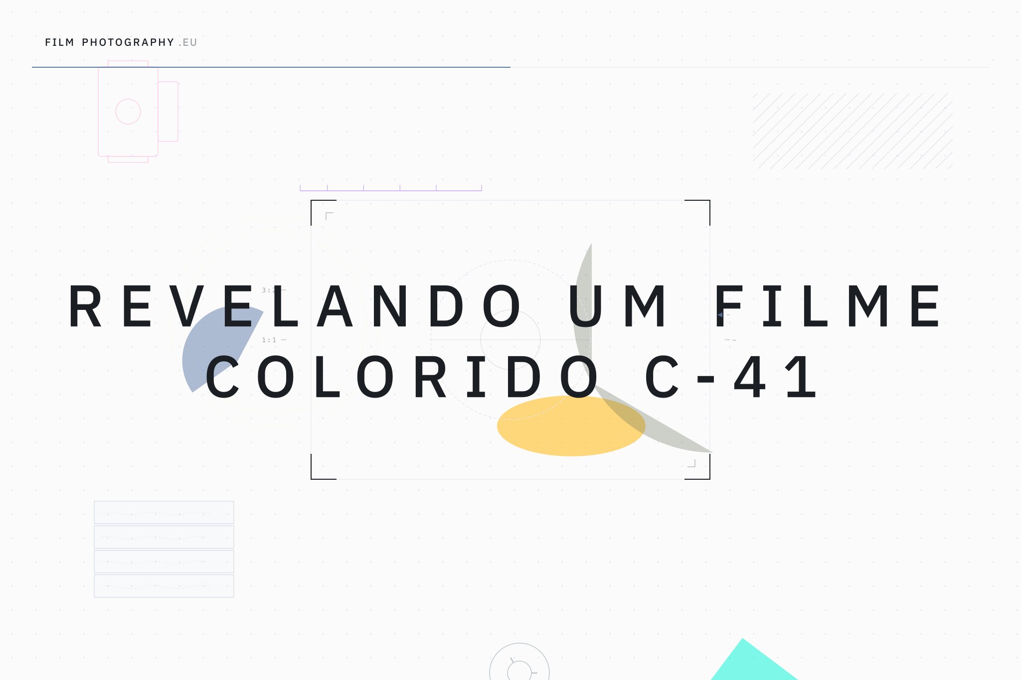 Revelando um filme colorido C-41