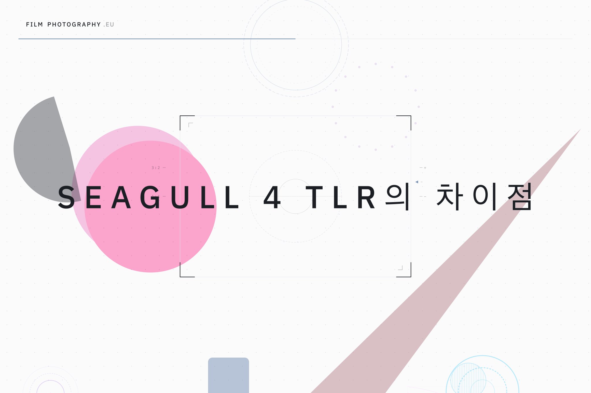 Seagull 4 TLR의 차이점