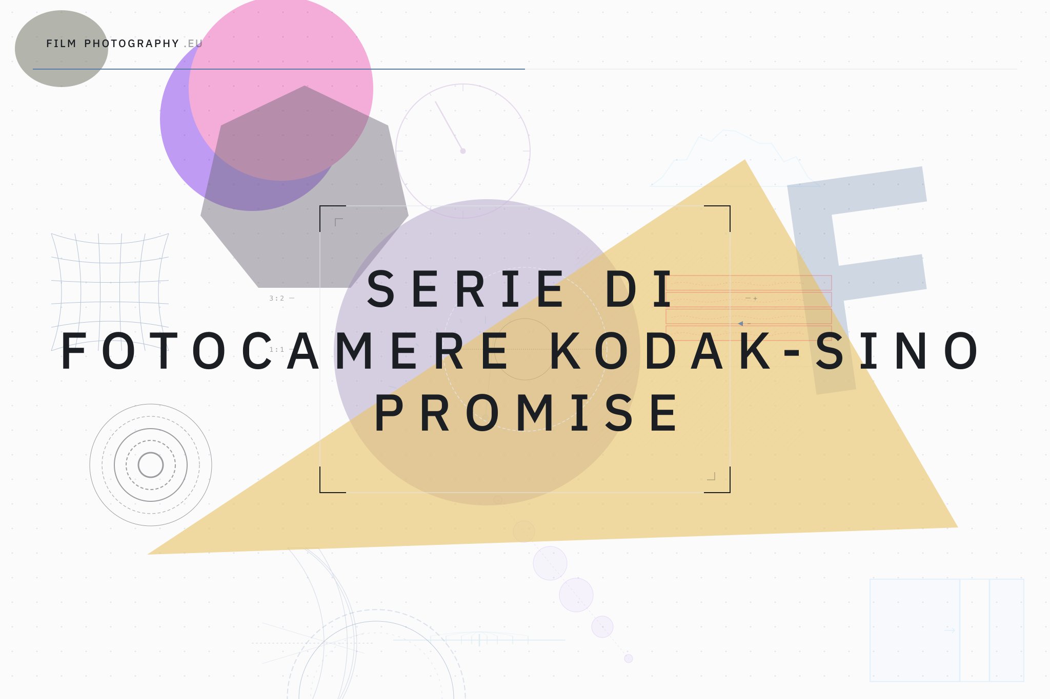 Serie di fotocamere Kodak-Sino Promise
