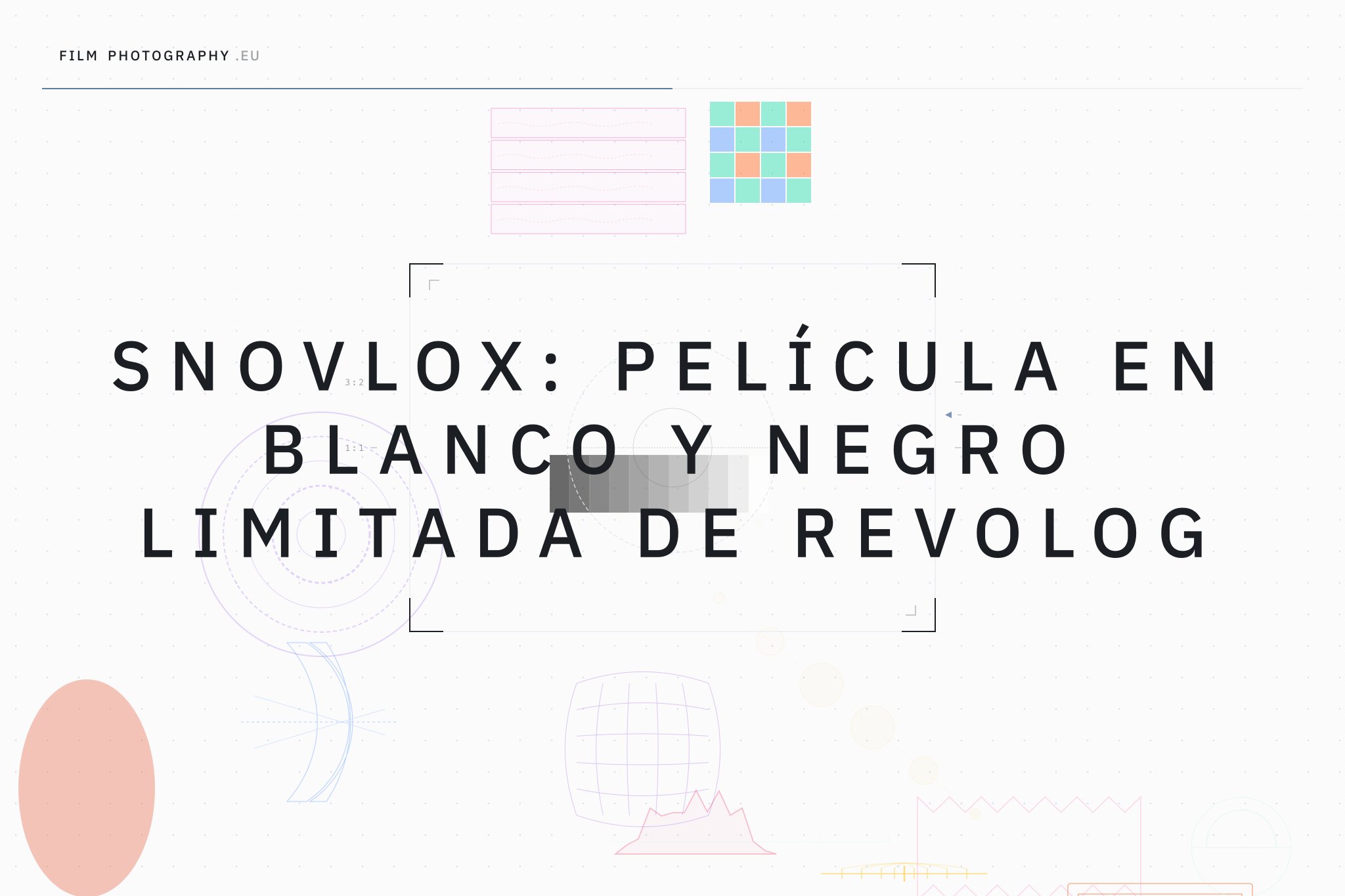 SnoVlox: película en blanco y negro limitada de Revolog