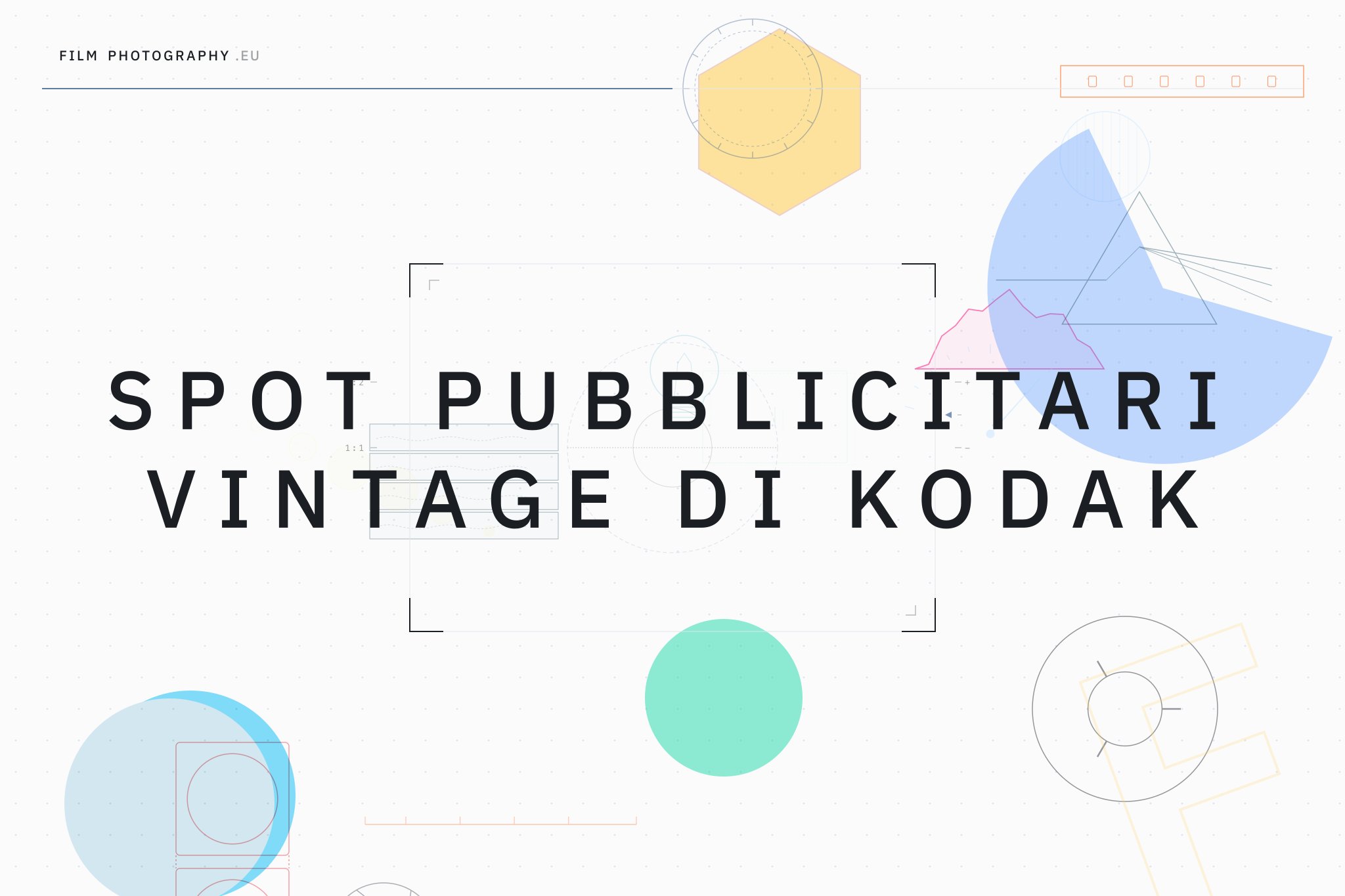 Spot pubblicitari vintage di Kodak