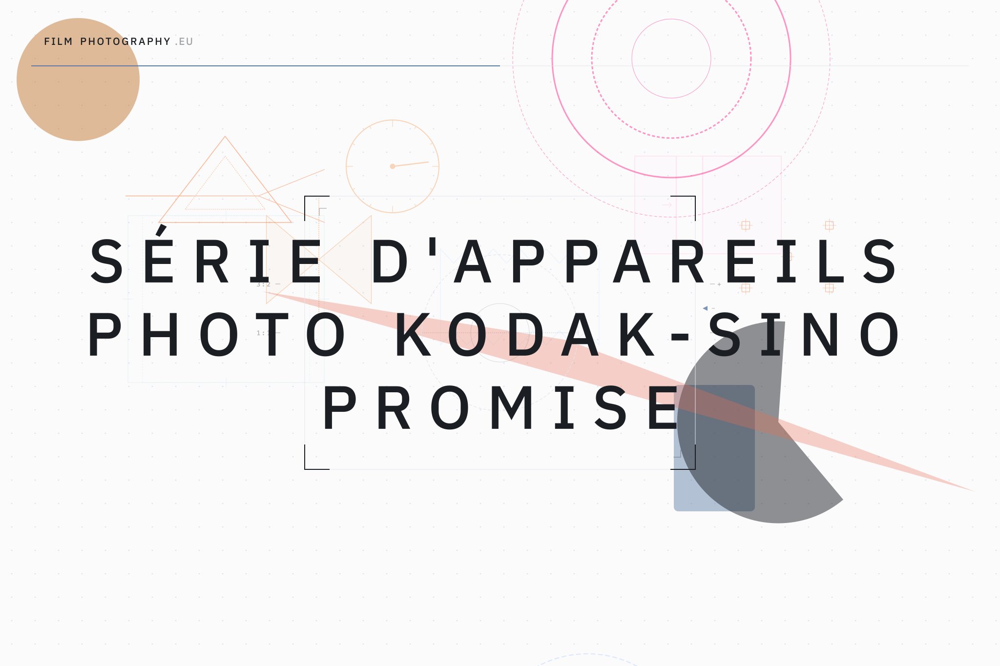 Série d'appareils photo Kodak-Sino Promise