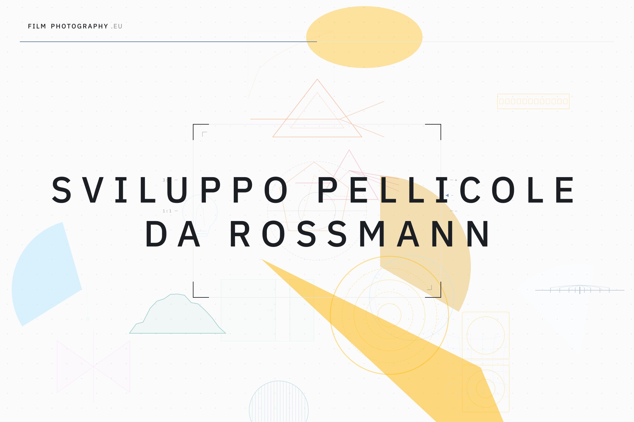 Sviluppo pellicole da Rossmann