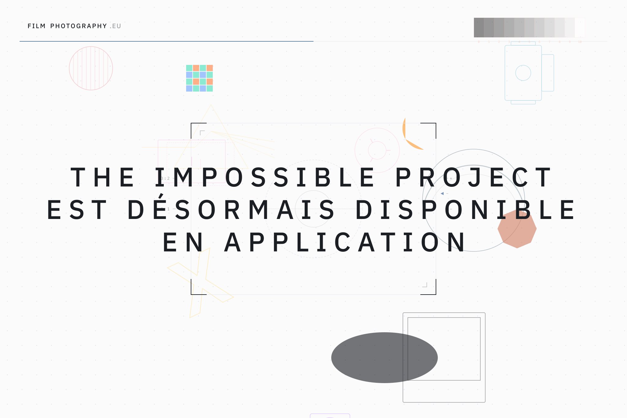The Impossible Project est désormais disponible en application
