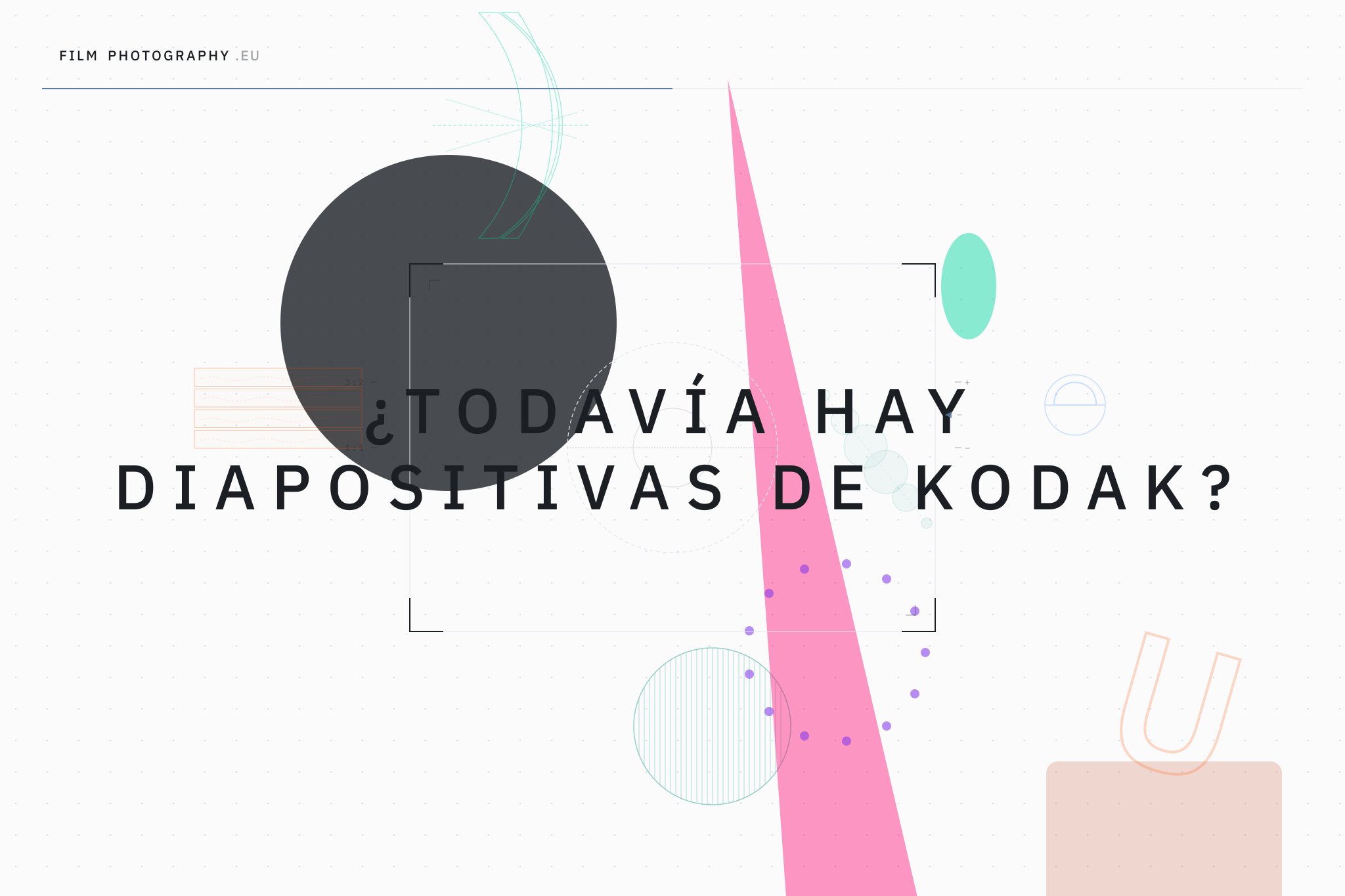 ¿Todavía hay diapositivas de Kodak?