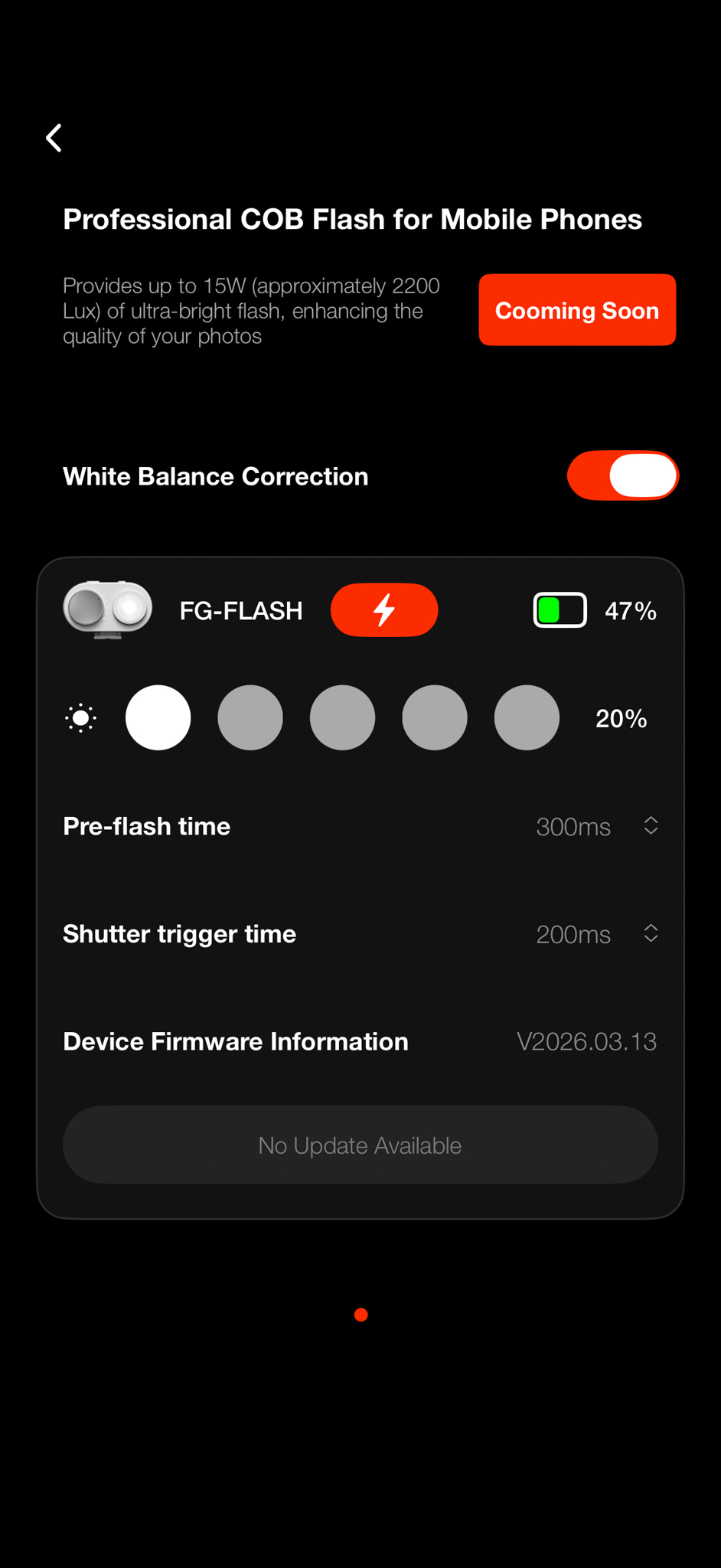 Fotorgear COB Light Flash Smartphone Test